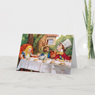 CARTE LE THÉ DU CHAPELIER FOU