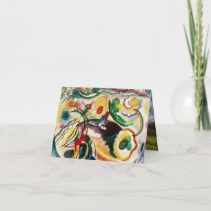 Carte Le thème du jugement Dernier - Wassily Kandinsky