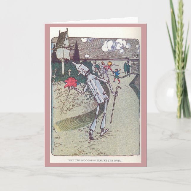 Carte Le Tin Woodman s'empare du Rose (Devant)