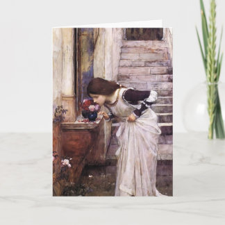 Carte Le tombeau par John William Waterhouse