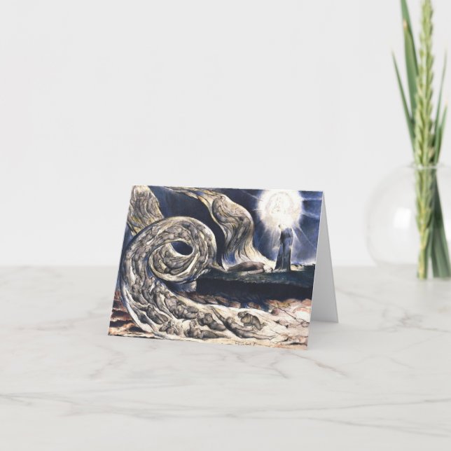 Carte Le tourbillon des amoureux de William Blake illust (Devant)