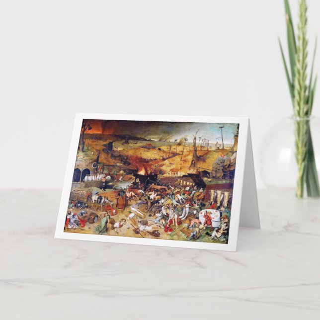 Carte Le triomphe de la mort, Pieter Bruegel (Devant)
