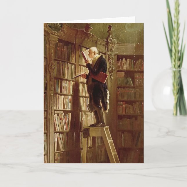 Carte Le ver de livre (Devant)