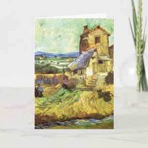 Carte Le Vieux Moulin par Vincent van Gogh
