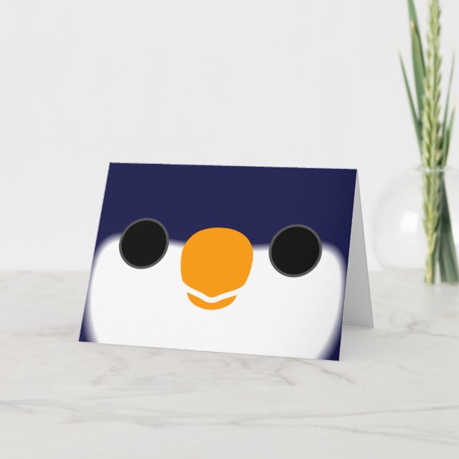 Carte Le visage d'un lorikeet bleu (Devant)
