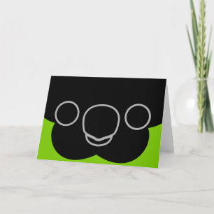 Carte Le visage d'une perruque de Nanday