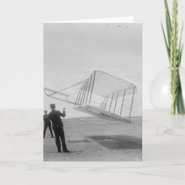 Carte Le vol de test de frères de Wright (Devant)