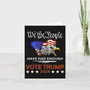 Carte Le Vote Républicain Trump 2024 Nous, Le Peuple, Av