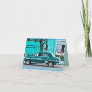 CARTE LE VOYAGE DE NOTECARD-THE EST