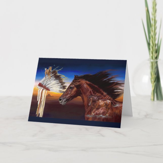 Carte "Le voyage de Sun et de crépuscule " (Devant)