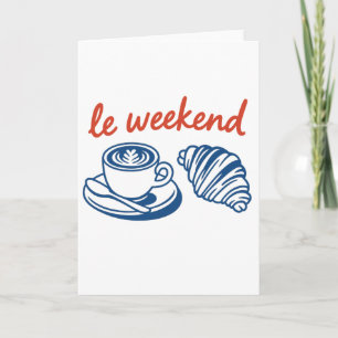 Carte le week-end français