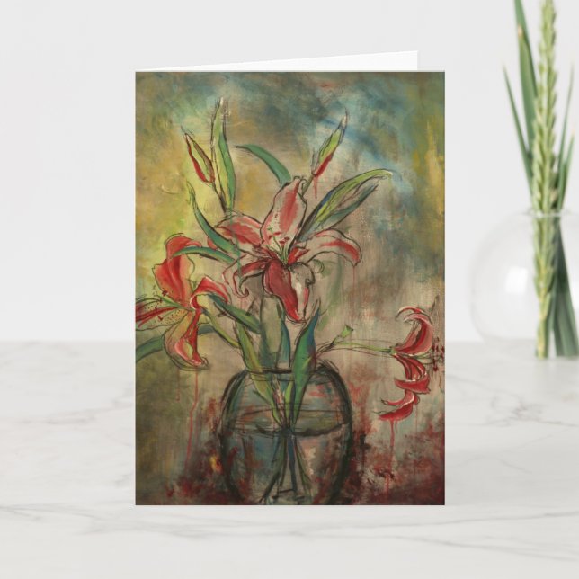 Carte Leah's Lilies (Devant)