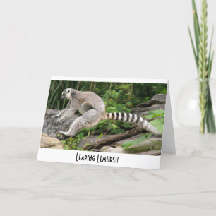 Carte Leaping Lemurs ! !