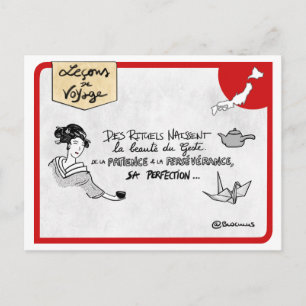 Carte Leçons de voyage : Créez des rituels