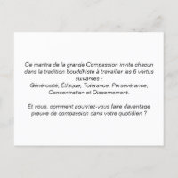 Carte leçons de voyage : « Om Ma Ni Pad Me Hum »