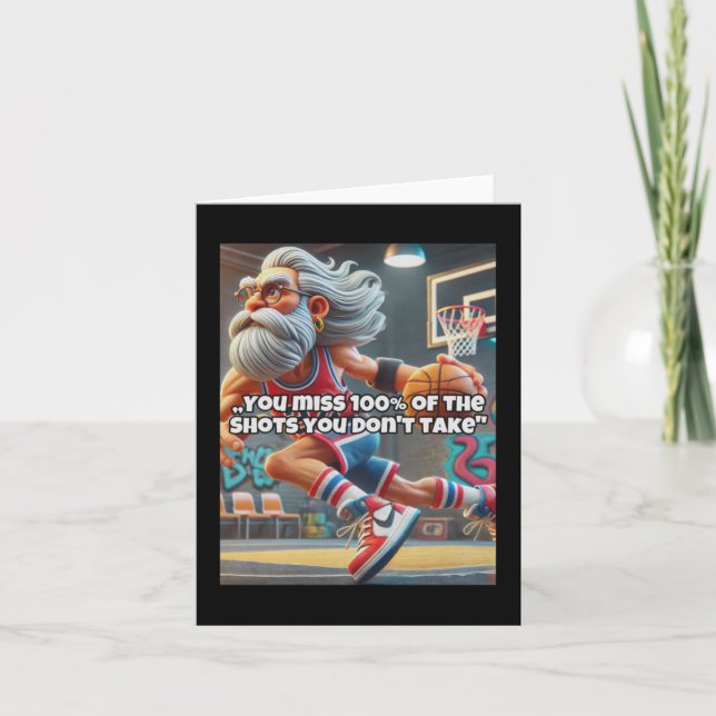 Carte Lecteur Old Head Basket Print (Devant)