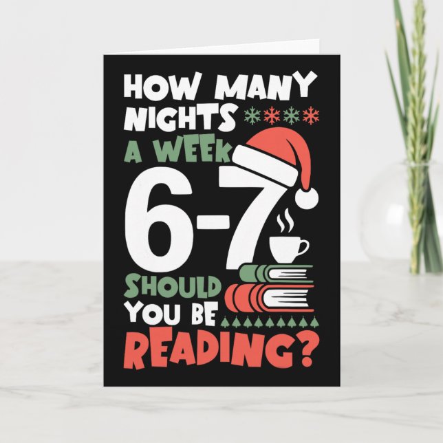 Carte Lecture Amusante 67 Mème Prof d'Anglais Noël Bo (Devant)