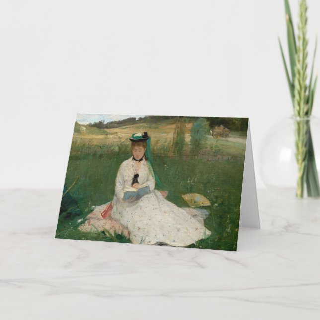 Carte Lecture | Berthe Morisot (Devant)