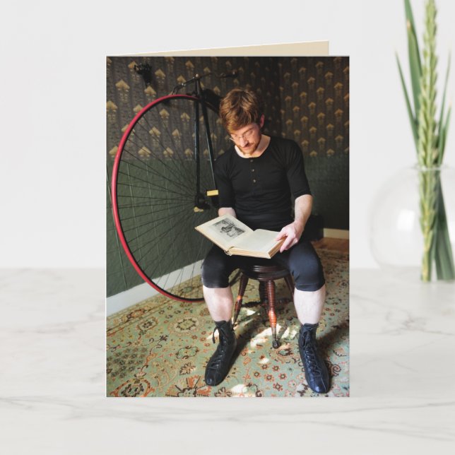 Carte Lecture et réflexion—Citation victorienne (Devant)