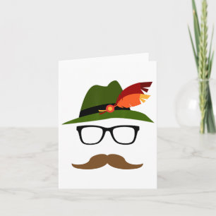 Carte Lederhosen Allemand Visage Gles Halloween Costume