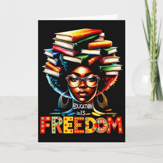 Carte L'éducation est la liberté Livres de professeur no (Devant)