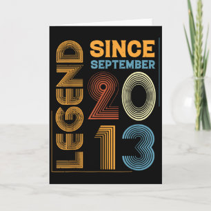 Carte Légende 2013 Cadeaux d'anniversaire 12 ans pour ga
