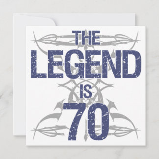 Carte Légende 70e anniversaire