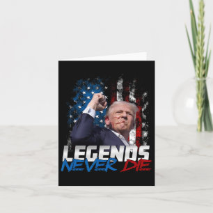 Carte Légendes jamais mortes - le président Donald J. Tr