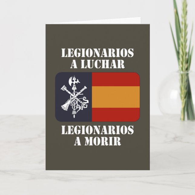 Carte Légionnaires à lutter 2 (Devant)
