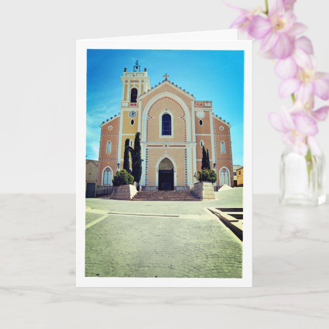 Carte L'église de Père Noël Catalina Mártir à Vilamarxan (Orchidée)