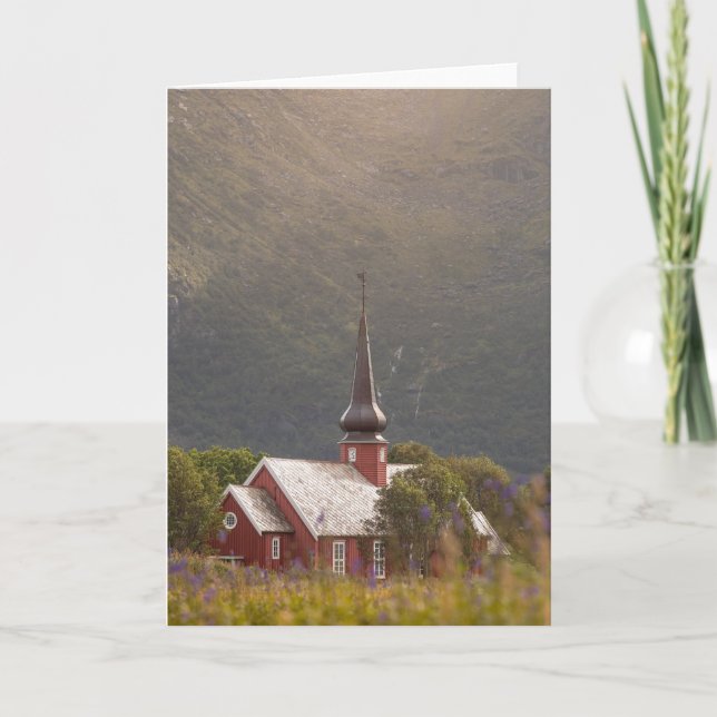 Carte L'église Lofoten (Devant)