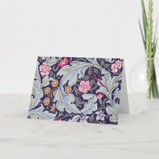 Carte Leicester, William Morris (Devant)