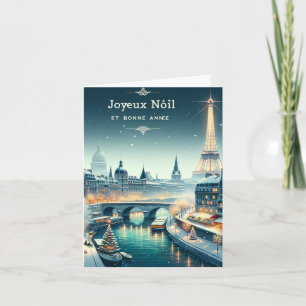 Carte L'élégance hivernale parisienne