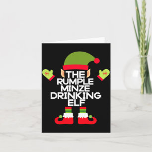 Carte L'elfe buveur de Rhum Minze Drôle de Whiskey