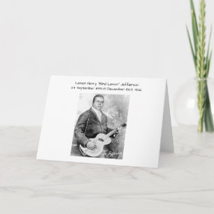 Carte Lemon Henry Blind citron jefferson 1926