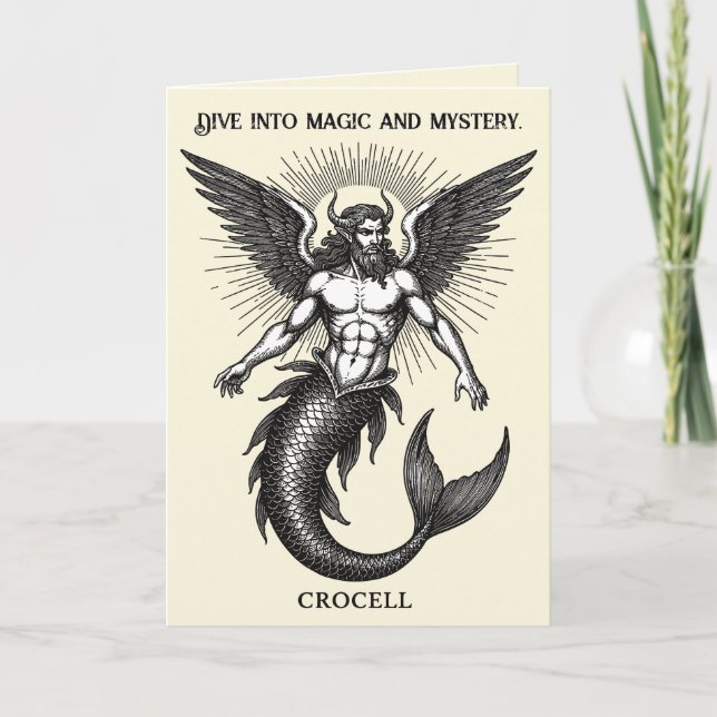 Carte L'Enchantement de l'Illustration du Démon Crocell (Devant)