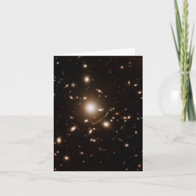 Carte Lentilles gravitationnelles du télescope spatial G (Devant)