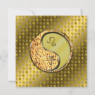 Carte Leo & Rat Métal