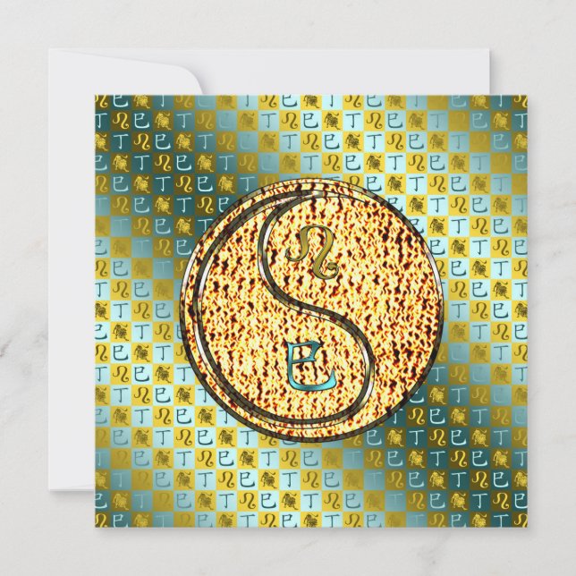 Carte Léo & Serpent de Feu (Devant)