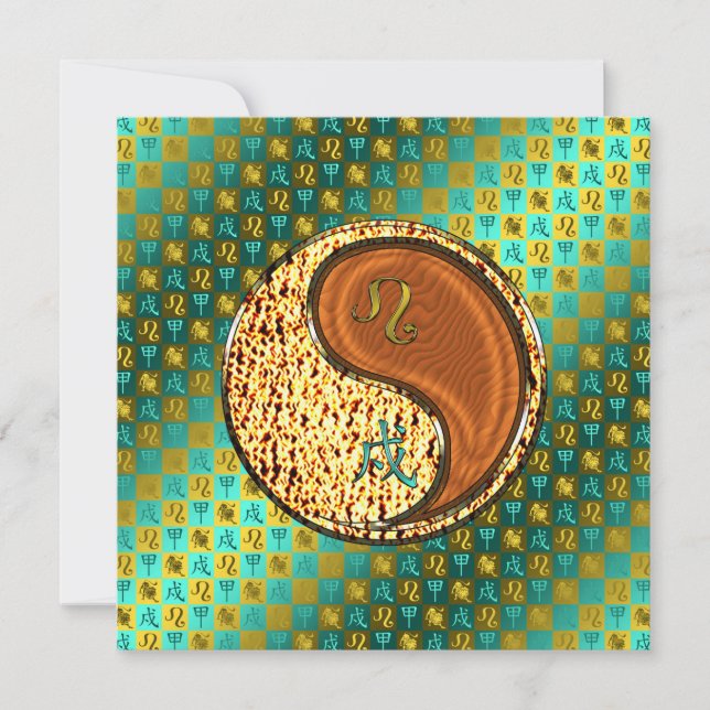 Carte Leo & Wood Dog (Devant)