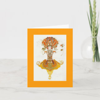 Carte Leon Bakst Ballet