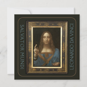 Carte Leonardo da Vinci 1500 Salvator Mundi Hi-Def