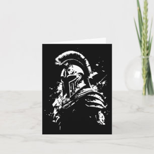 Carte Leonidas Casque Spartan Gym Sparta Workout Grec W