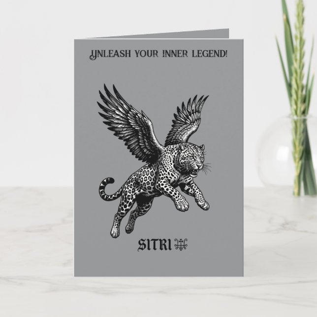 Carte Léopard des Légendes Sitri monte en grade (Devant)