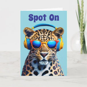 Carte Leopard Jammin"