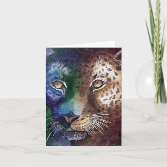 Carte Leopard Note (Devant)