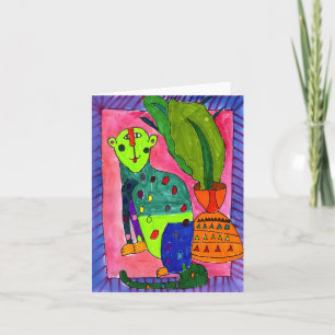 Carte Léopard par Jullien Jollon, âge 12