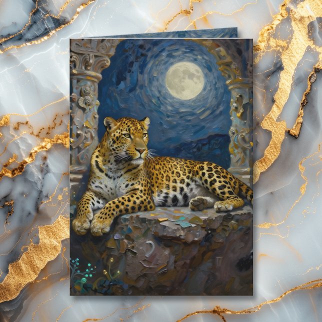 Carte Leopard Themed | Happy Father's Day (Créateur téléchargé)