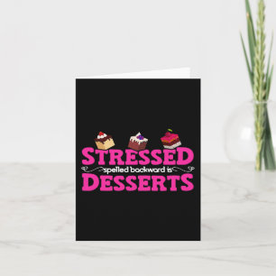 Carte L'épée vers l'arrière est Desserts Stress Sensibil