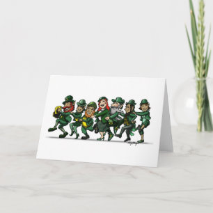 Carte Leprechauns Conga